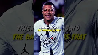 The difference between Mbappe & Haaland