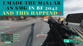 The M5A3 AR actually the best smg in battlefield 2042 !! use these attachments (ps5 gameplay )