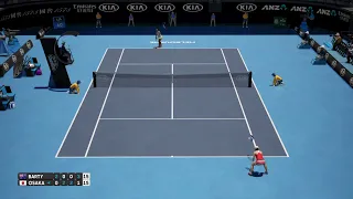 Ashleigh Barty VS Naomi Osaka