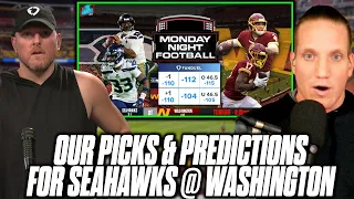 Pat McAfee & AJ Hawk's Picks For Seahawks vs Washington On Monday Night Football