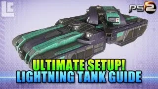 Best Anti Infantry Setup - Lightning Tank (Planetside 2 Gameplay/Commentary)