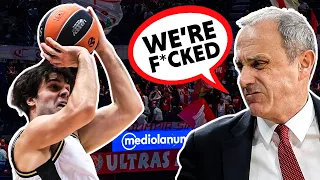 Vintage Teodosic RUINS Messina’s Plans