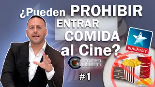 ¿Pueden PROHIBIR entrar comida al CINE? - PARTE 1