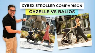 Cybex Gazelle and Balios Comparison | Best Strollers 2024 | Bambi Baby Reviews