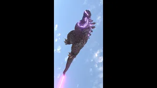 Flying Shin Godzilla vs Mass Produced Eva Unit