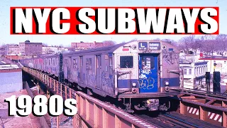 Old New York City Subway Trains: See The 1980s BMT Train Lines In Brooklyn & Queens