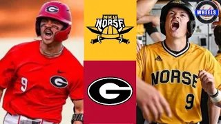 Northern Kentucky vs Georgia Highlights (Game 2, Exciting Game!) | 2024 College Baseball Highlights