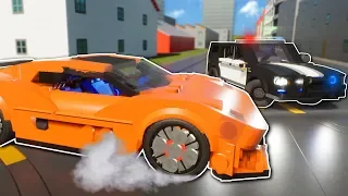 SUPERCAR DEALERSHIP HEIST! - Brick Rigs Multiplayer Gameplay - Lego Cops and Robbers
