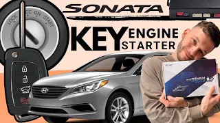 Hyundai Sonata 2015-2018 Remote Engine Starter Full Install / Key Ignition | MyKey Premium