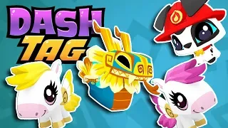 Four NEW Super Rare Pets! | Dash Tag Endless Runner Game Update