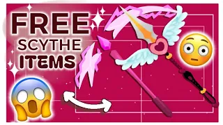 HURRY UP GET THIS COOL SCYTHE FOR FREE 🥰😝💗// ROBLOX