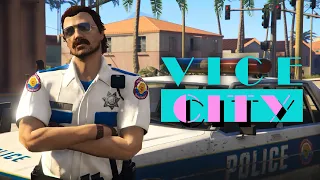 VICE CITY POLICE | Grand Theft Auto 5 RP (Vice City Map)