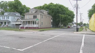 Woman shot, climbs onto school bus' hood in Newport News