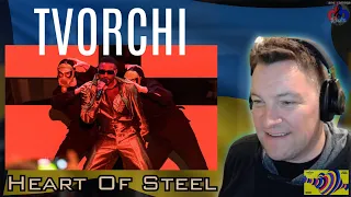 TVORCHI "Heart of Steel" 🇺🇦 National Final Performance | Ukraine EuroVision 2023 | Reaction