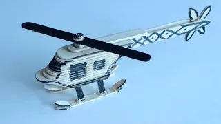 How to make a Helicopter Using Ice Cream Stick