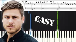 Cory Asbury - Reckless Love | EASY PIANO TUTORIAL + SHEET MUSIC