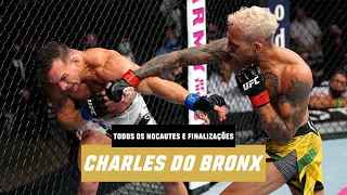 Todos os nocautes e finalizações de Charles "do Bronx" Oliveira | UFC 280