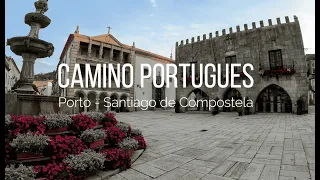 Camino Portugues | Coastal Way | Hiking from Porto to Santiago de Compostela | 4K