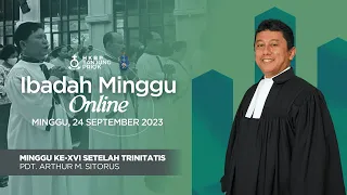 Ibadah Minggu Online • Minggu, 24 September 2023 • HKBP Ressort Tanjung Priok