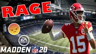 THE WORST GAME I'VE EVER PLAYED!! MADDEN 20 RAGE