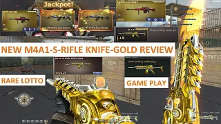 CROSSFIRE 3.0 PH NEW M4A1-S-RIFLE KNIFE-GOLD REVIEW