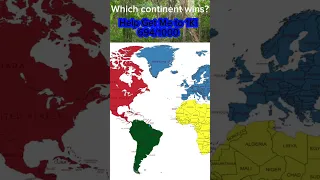 Which continent wins? #shorts #geography