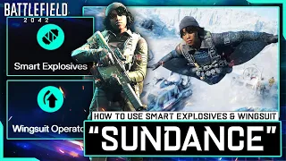 Battlefield 2042 Sundance - How to use Smart Explosives & Wingsuit | BATTLEFIELD