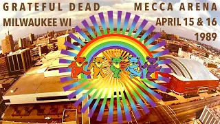 GRATEFUL DEAD 1989 MECCA MILWAUKEE COMPLETE SOUNDBOARD (Saturday 4/15/89 & Sunday 4/16/89)