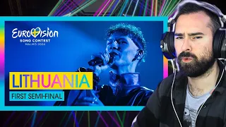 Vocal Coach Reacts to Silvester Belt - Luktelk LIVE Lithuania 1st Semi-Final  Eurovision 2024