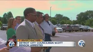 Detroit City Councilman Scott Benson arrested for suspected drunk driving