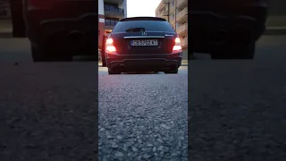 W204 2.2cdi straight pipe exhaust sound