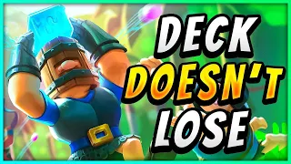 14 WINS 0 LOSSES with 0% OF YOUR BRAIN! — Clash Royale