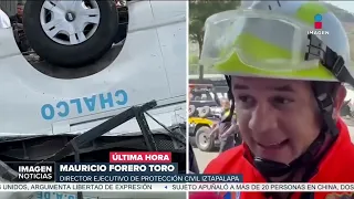 Accidente en la calzada Ignacio Zaragoza | DPC con Nacho Lozano