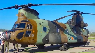 Boeing CH-47 Chinook en Aeropuerto de Sabadell (Festa al Cel 2015)