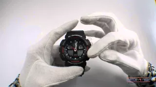 Калибровка стрелок в часах Casio G-Shock с комбинированной стрелочно-электронной индикацией времени