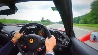 Attempting 200mph In A Ferrari 488