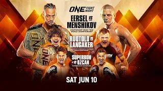 ONE Fight Night 11: Eersel vs. Menshikov