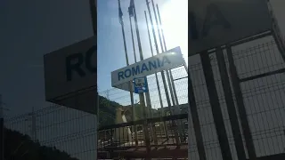 Across the border into the EU | Serbian Rominian border crossing | Hidrocentrala Porțile de Fier