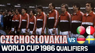 CZECHOSLOVAKIA 🇨🇿 World Cup 1986 Qualification All Matches Highlights | Road to Mexico