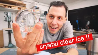 How to a make Crystal Clear Ice Sphere - DIY Project