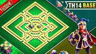 NEW STRONGEST! Town Hall 14 (TH14) Trophy farming Base With CopyLink 2022 | Clash Of Clans #107