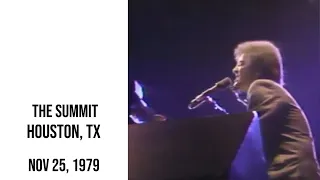 Billy Joel - Live at The Summit, Houston (Nov 25, 1979) HD