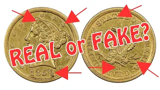 Is this coin FAKE, is it COUNTERFEIT or is it REAL? | Finding fake coins while METAL DETECTING!