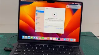 MacBook Air M2 iCloud Unlock Permanent | Mac Activation Lock remove