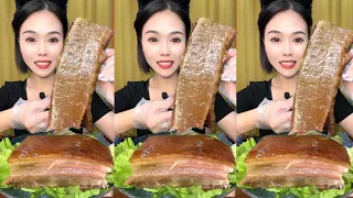 Pork Belly，Asmr Chinese Food Mukbang Eating Show