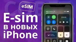 E-sim и 2 сим карты в новых iPhone. Как пользоваться и в каких странах работает?