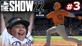 LUMPY BLASTS HIS FIRST HOME RUN IN THE SHOW 22! | MLB The Show 22 | DIAMOND DYNASTY #3