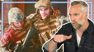 МОРСКОЙ КОТИК оценивает Six Days in Fallujah | Реакция Профи