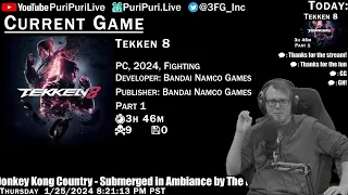 Puri Plays LIVE: Tekken 8 [Part 1] (PC,2024,Fighting)