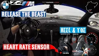 Nürburgring Mercedes AMG GTR in a hurry - Release the Beast - Heel & Toe Cam / Heart Rate Sensor